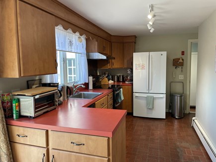 Orleans Cape Cod vacation rental - Kitchen. Duel GE electric stove with dual oven.