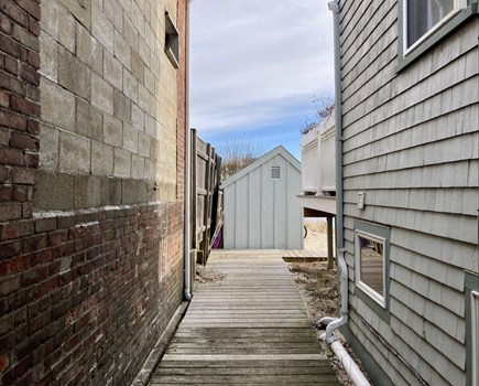 Provincetown Cape Cod vacation rental - Pathway to backyard beach