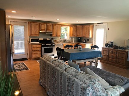South Dennis Cape Cod vacation rental - Kitchen/Living Room Open floor plan