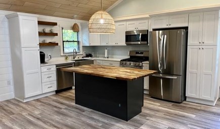 Cotuit Cape Cod vacation rental - Fully renovated kitchen with new cabinets.