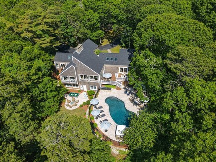 Osterville Cape Cod vacation rental - Exterior aerial view