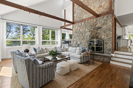 Osterville Cape Cod vacation rental - First level living room