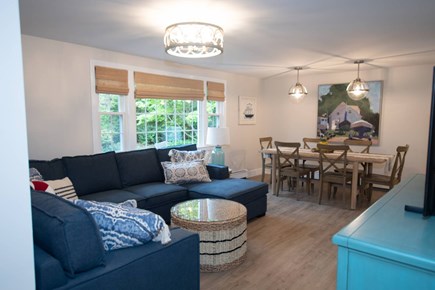 Centerville Cape Cod vacation rental - Family room with dining space