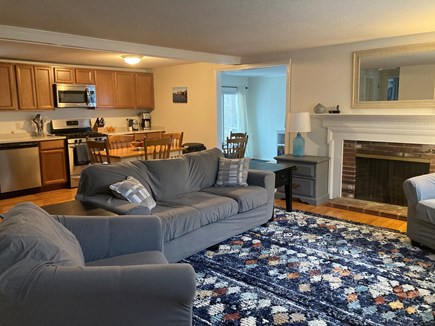 West Yarmouth Cape Cod vacation rental - Open-concept living-dining-kitchen.