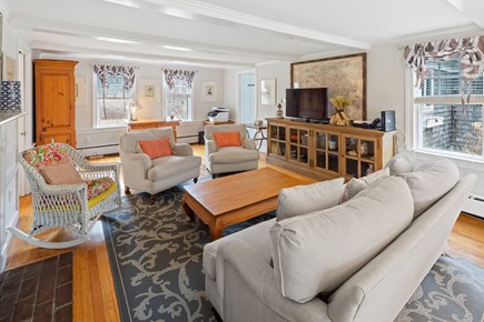 Chatham Cape Cod vacation rental - Flat screen t.v. and plenty of room for the family on movie night