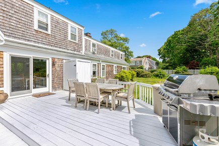 Chatham Cape Cod vacation rental - Outdoor dining and grilling on the webber