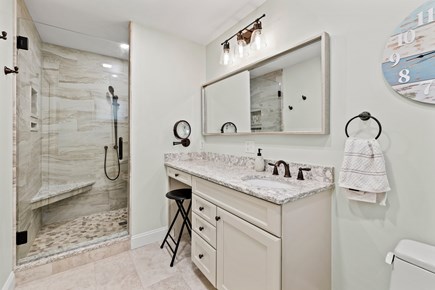 West Falmouth Cape Cod vacation rental - Primary bathroom