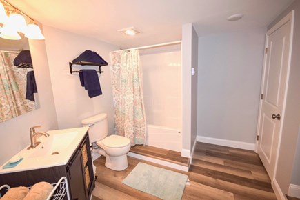 Falmouth Cape Cod vacation rental - Basement full bathroom with washer & dryer