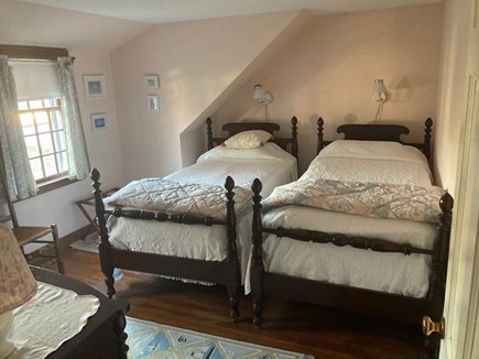 Pocasset Cape Cod vacation rental - 2nd bedroom with 2 twins