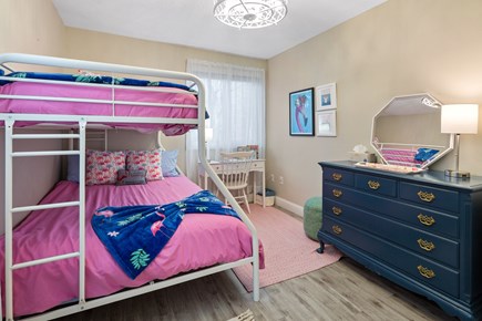 Plymouth, Ocean's Edge Oasis MA vacation rental - Twin over double bunk bed. Perfect for the kids in your group.