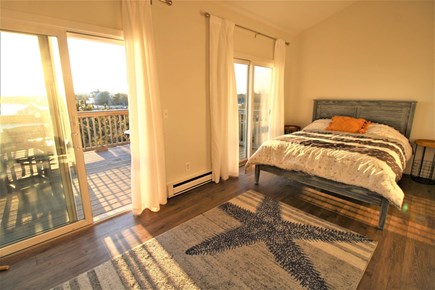 Chatham Cape Cod vacation rental - 2nd floor primary bedroom with deck