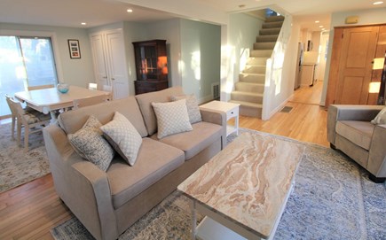 Yarmouth Cape Cod vacation rental - Open concept family room and dining space
