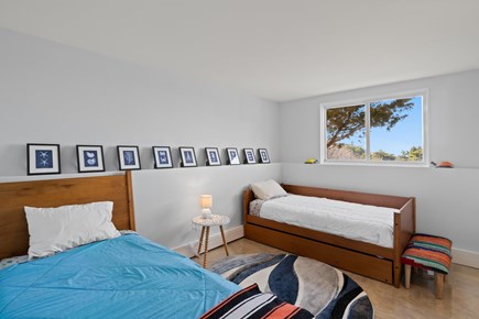 Truro, MA Cape Cod vacation rental - Ground-level bedroom 5 (2 twin beds with trundle)