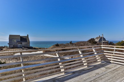 Truro, MA Cape Cod vacation rental - West-facing deck with spectacular panoramic views