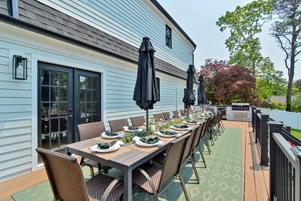 Chatham Cape Cod vacation rental - Large outdoor dining area