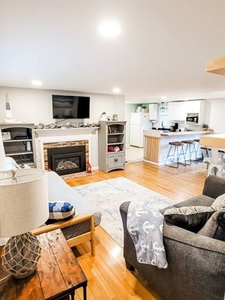 West Yarmouth Cape Cod vacation rental - Open concept living room, kitchen and dining room