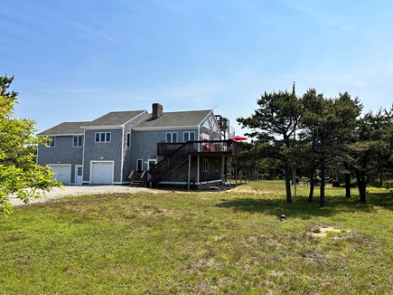 North Truro Cape Cod vacation rental - Front of house - large lot with privacy and plenty of parking