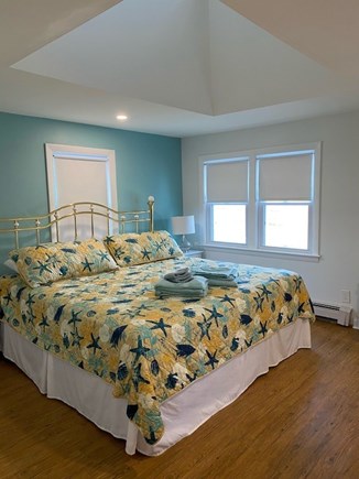 West Dennis Cape Cod vacation rental - Master bedroom is King Bed Master Suite with Private full bath