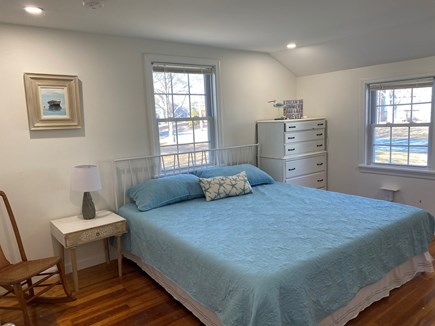 West Yarmouth Cape Cod vacation rental - Spacious master bedroom with King bed, large bureau and closet
