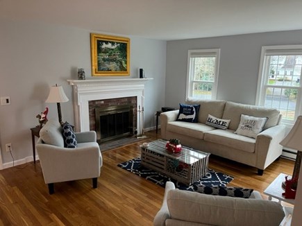 West Falmouth Cape Cod vacation rental - Living room with comfy seating
