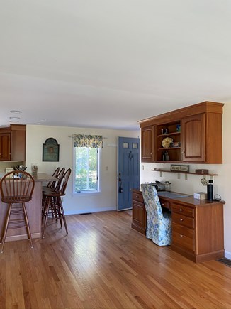 Orleans Cape Cod vacation rental - Island and desk area