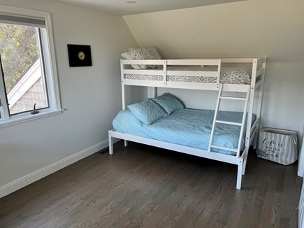 Orleans Cape Cod vacation rental - 2nd bedroom with full bed and a twin over full bunkbed