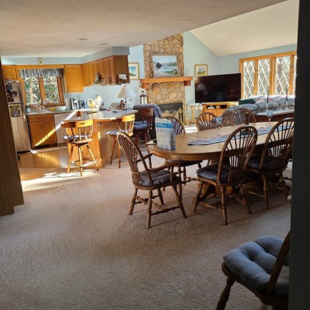 Brewster Cape Cod vacation rental - Great room/ kitchen area
