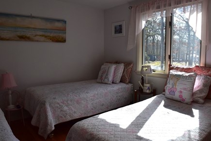 West Yarmouth Cape Cod vacation rental - 1 st floor bedroom with 3 twin beds