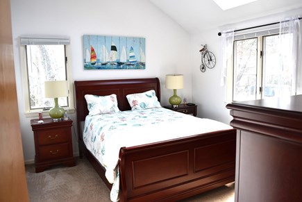 West Yarmouth Cape Cod vacation rental - 2nd floor bedroom with queen bed and a view