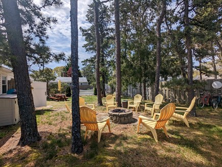 Dennis Port Cape Cod vacation rental - Private + quiet outdoor space w fire pit, chimena, outdoor shower