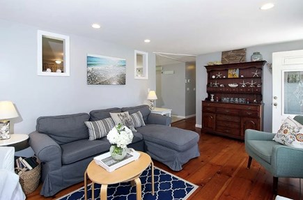 Chatham Cape Cod vacation rental - Living room and Hardwood Knotty Pine Floor