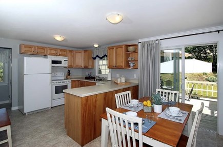 Chatham Cape Cod vacation rental - Kitchen and Dining leads to deck