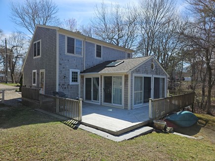 Falmouth Cape Cod vacation rental - Back Deck