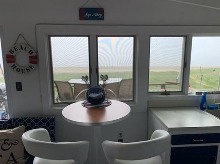 Bourne  Cape Cod vacation rental - Kitchen area with water view