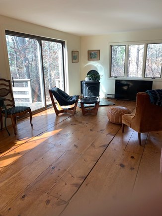 Orleans Cape Cod vacation rental - Spacious open floor plan with beautiful wood floors.