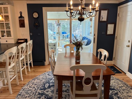 Bourne, Cataumet House Cape Cod vacation rental - Dining area, seats up to 6