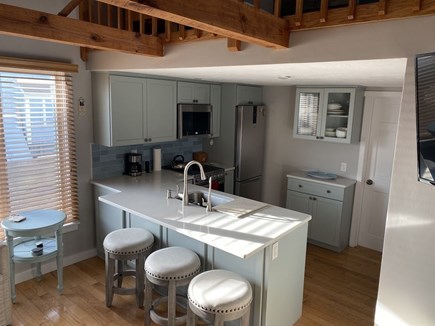 Chatham Cape Cod vacation rental - Renovated kitchen with counter seating