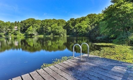 Cotuit Cape Cod vacation rental - Private dock on kettle pond