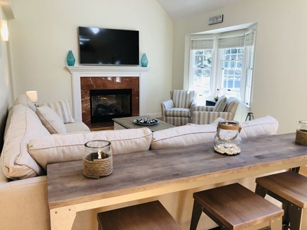 North Eastham Cape Cod vacation rental - Living Room (main floor) / TV