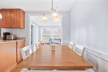 Yarmouth Cape Cod vacation rental - Kitchen Table with seating for 6