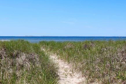 Truro Cape Cod vacation rental - Follow the sandy path to the beach on Cape Cod Bay