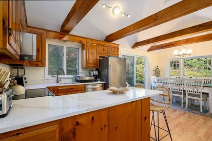 Eastham Cape Cod vacation rental - Kitchen and dining space