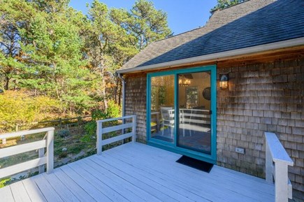 Eastham Cape Cod vacation rental - Enjoy the deck that is easily accessible from the dining area