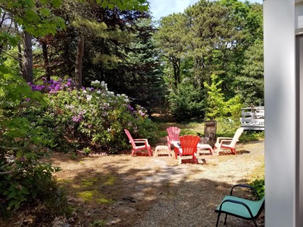 Eastham Cape Cod vacation rental - Outdoor firepit area