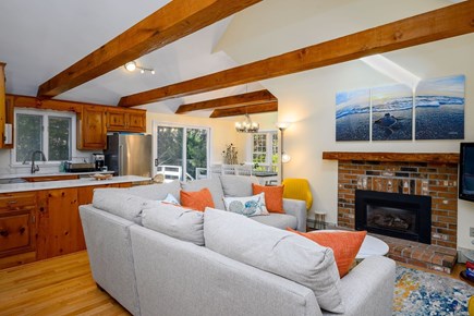 Eastham Cape Cod vacation rental - Open spaces encompass the first floor of this home
