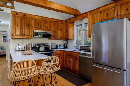 Eastham Cape Cod vacation rental - Well-appointed kitchen with modern appliances and new countertop