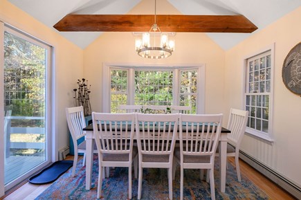 Eastham Cape Cod vacation rental - Dine surrounded by nature with three walls of 