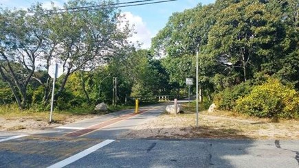 Eastham Cape Cod vacation rental - Cape Cod Rail Trail bike path. 
 Bring your bikes or rent them at Idle Times Bike shop - Eastham Cape Cod - New England Vacation Rentals