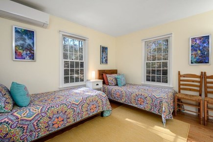 Eastham Cape Cod vacation rental - First floor bedroom with two twin beds