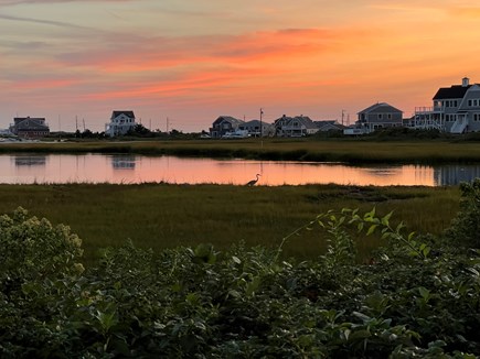 West Dennis Cape Cod vacation rental - Swan River at Sunset